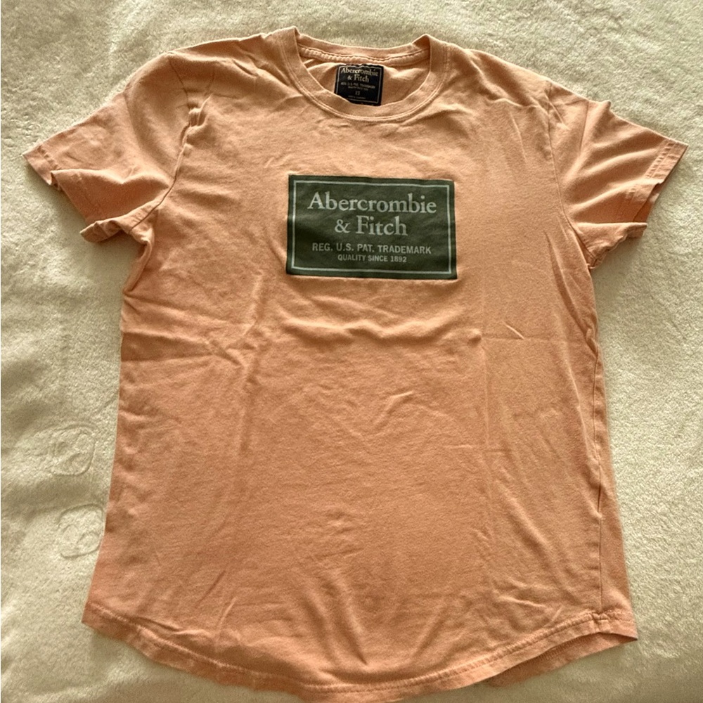 Peach Colored Cotton Shirt